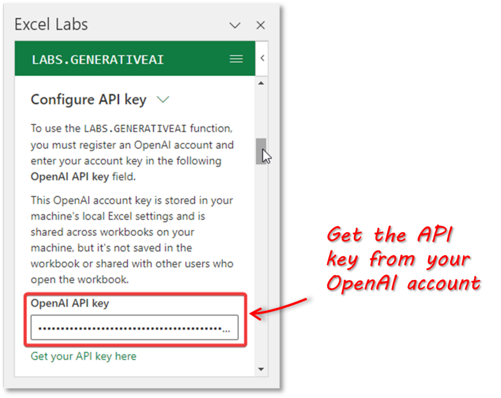 AI in Excel: the LABS.GENERATIVEAI function | SQL Spreads