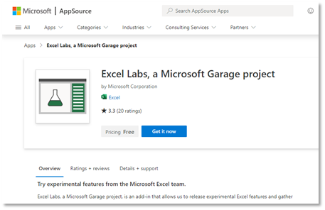 AI In Excel: Excel Labs download