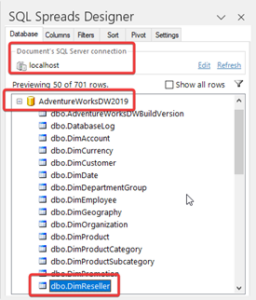 SQL Spreads: a front end for SQL Server | SQL Spreads