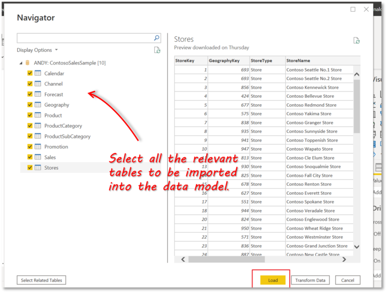 Creating Reports With Power Bi Sql And Excel Sql Spreads