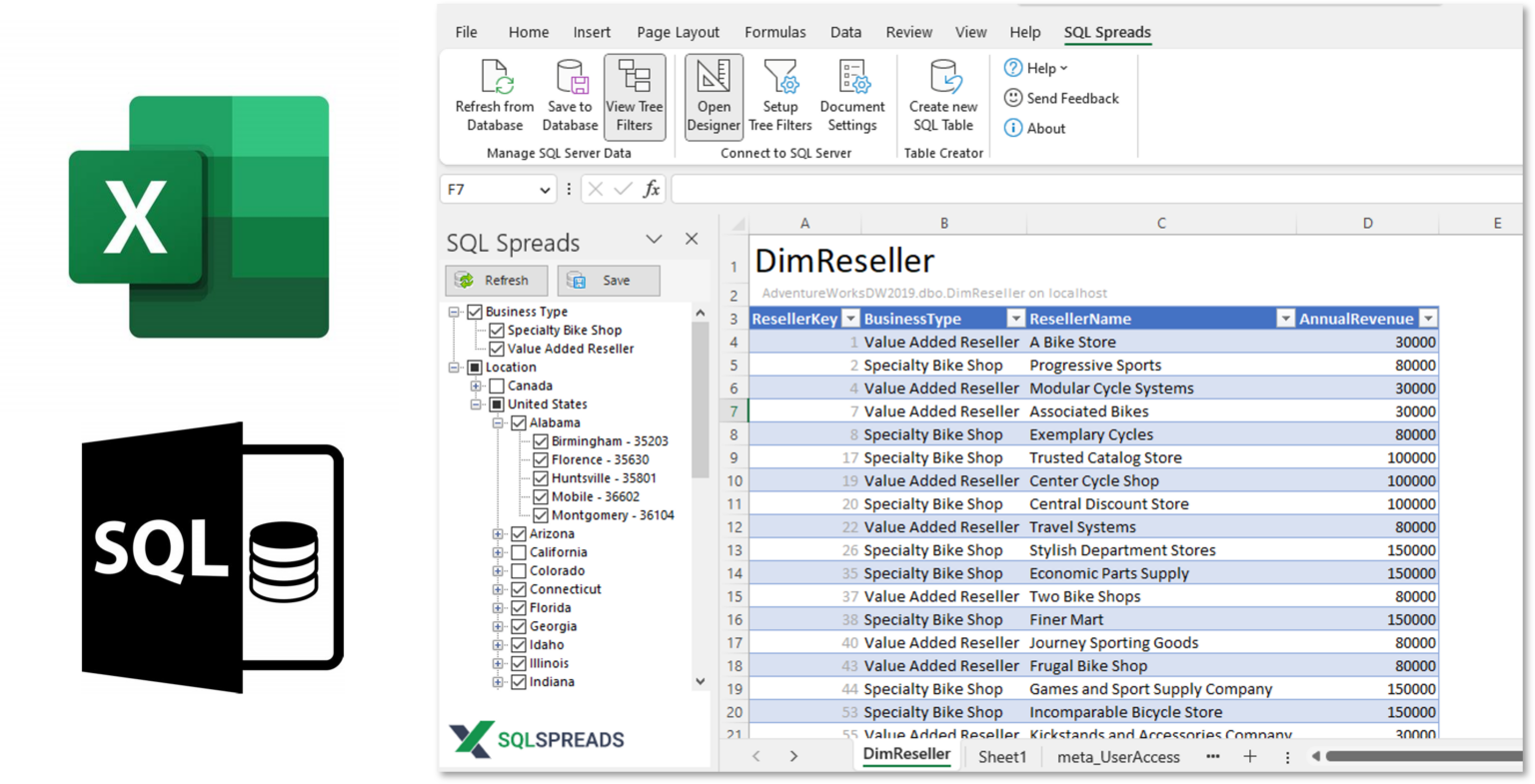 Tree Filters in Excel: an easy way to view and filter SQL data | SQL ...