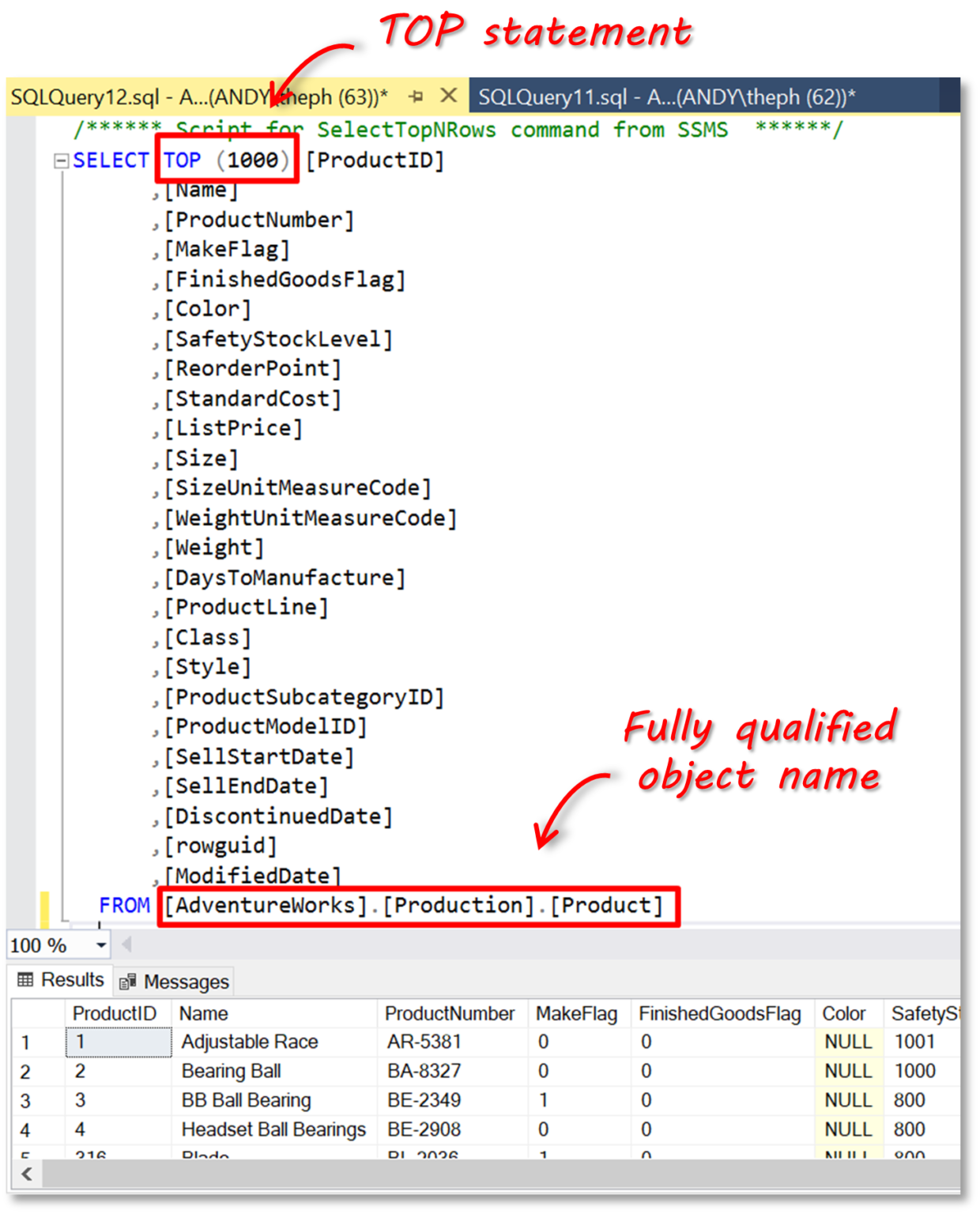 Introduction to SQL for Excel Users - SQL Spreads