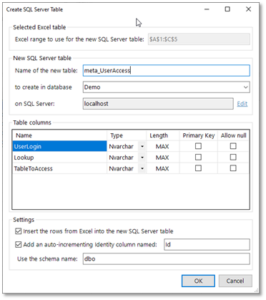 Tree Filters in Excel to View SQL Data