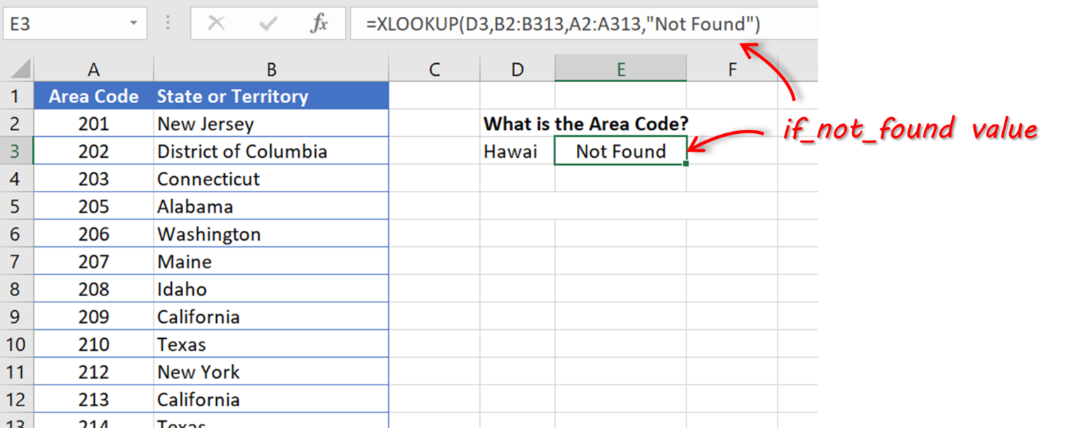 How to use XLOOKUP Guide and Examples SQL Spreads