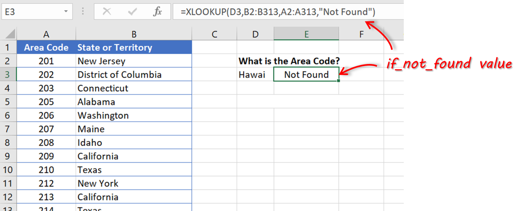 How to use XLOOKUP Guide and Examples SQL Spreads